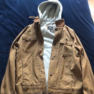 Vans AV78 Khaki Hooded Jacket